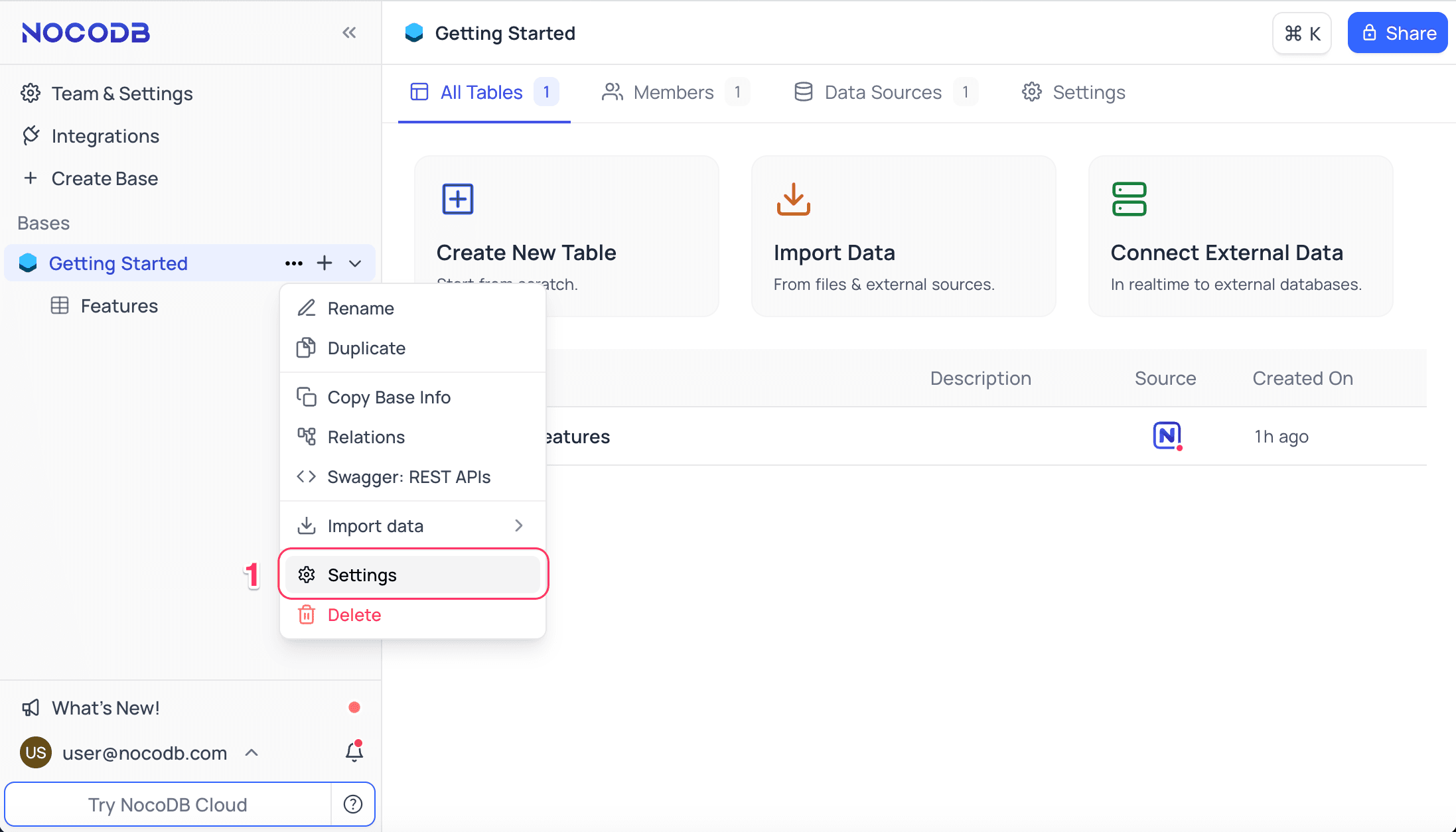 Migrate Project from OSS
