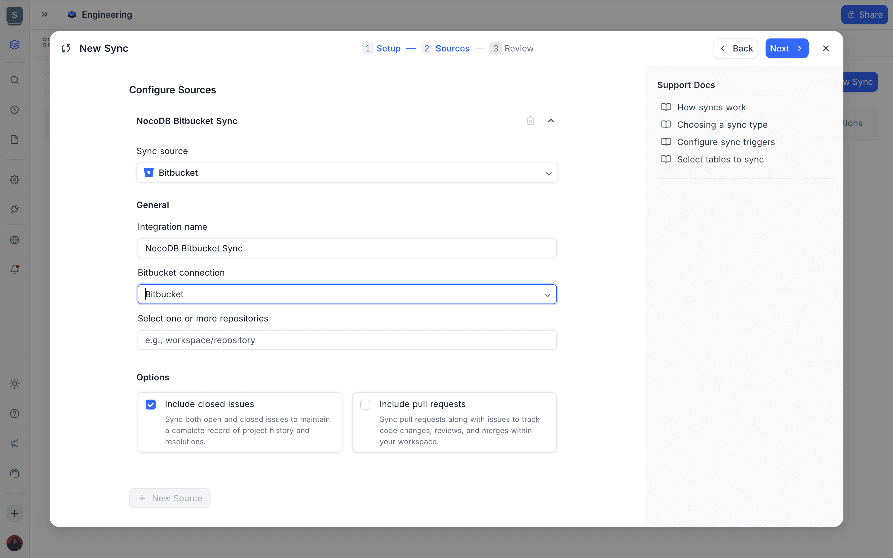 Bitbucket Ticketing Sync Configuration
